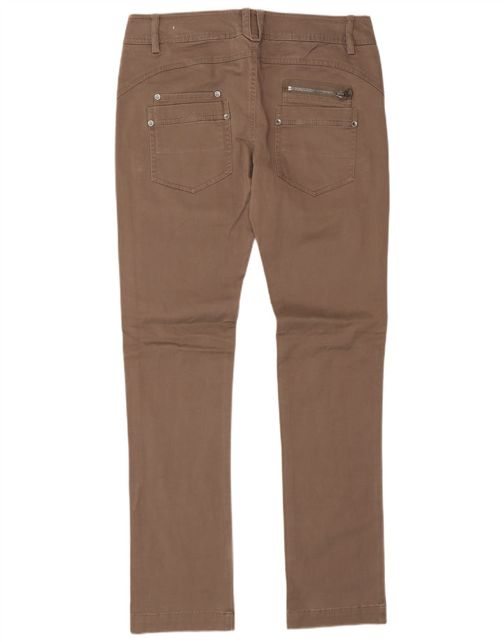 Calça casual slim masculina Benetton W30 L33 bege