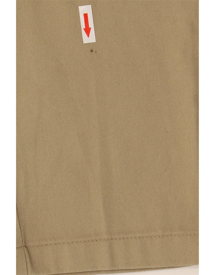 DICKIES Mens Slim Fit Chino Calças W29 L30 Poliéster Bege
