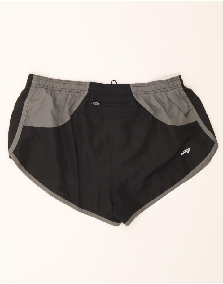 Crane Mens Sport Shorts XL Preto Colorblock