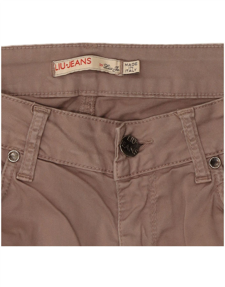 Liu Jo Calça feminina casual slim W30 L30 cinza