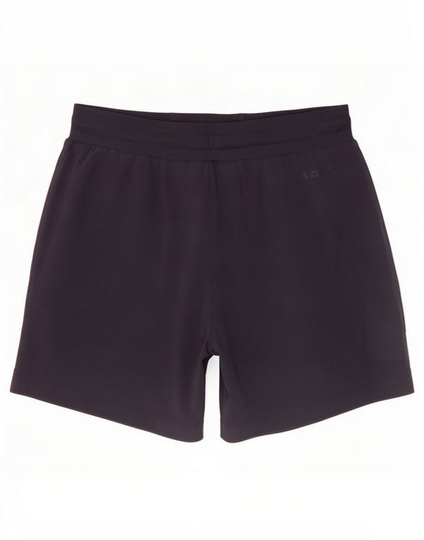 Shorts casuais femininos Mountain Warehouse UK 10 pequeno W29 azul marinho poliamida