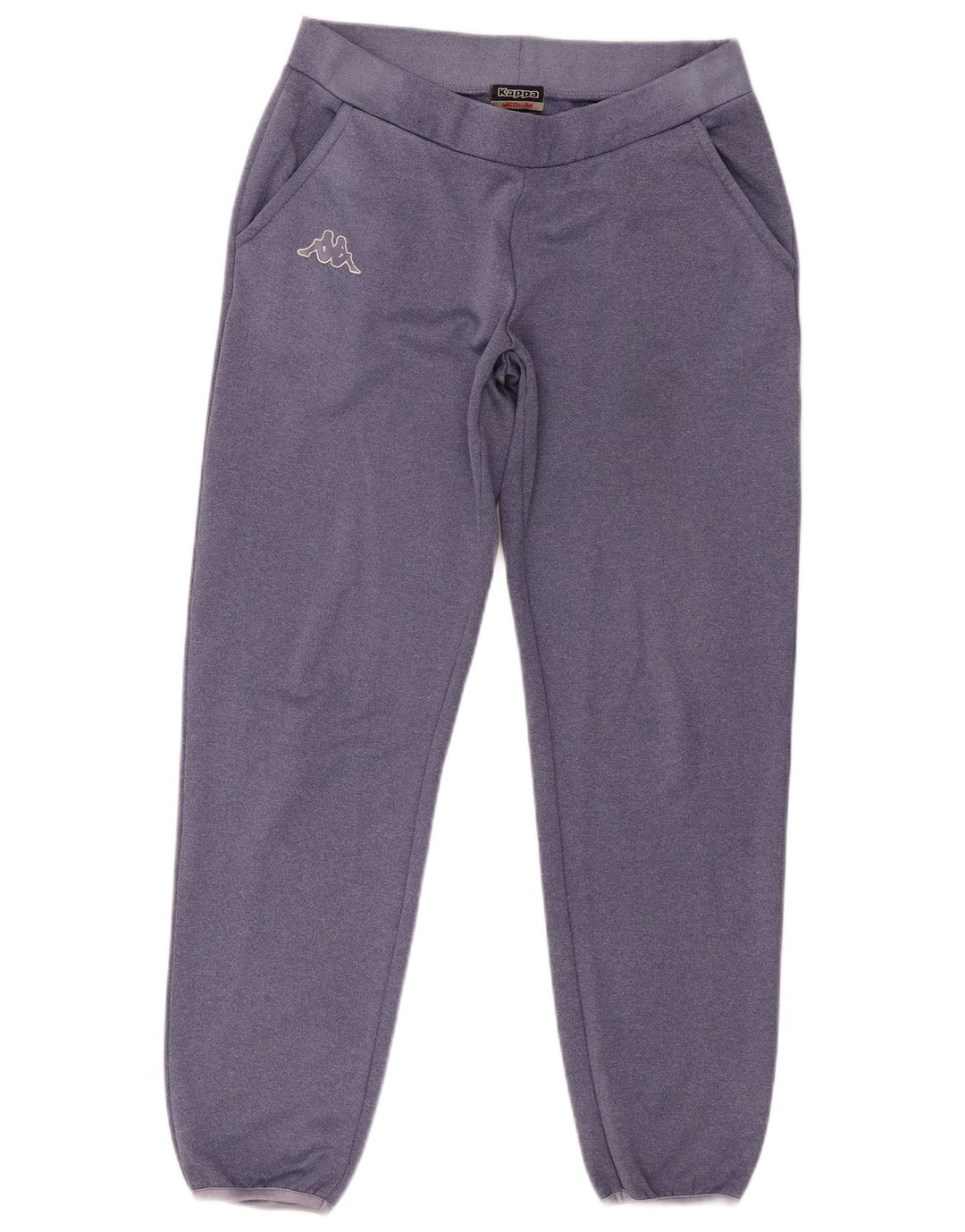 Calça de treino feminina Kappa Joggers UK 14 médio roxo