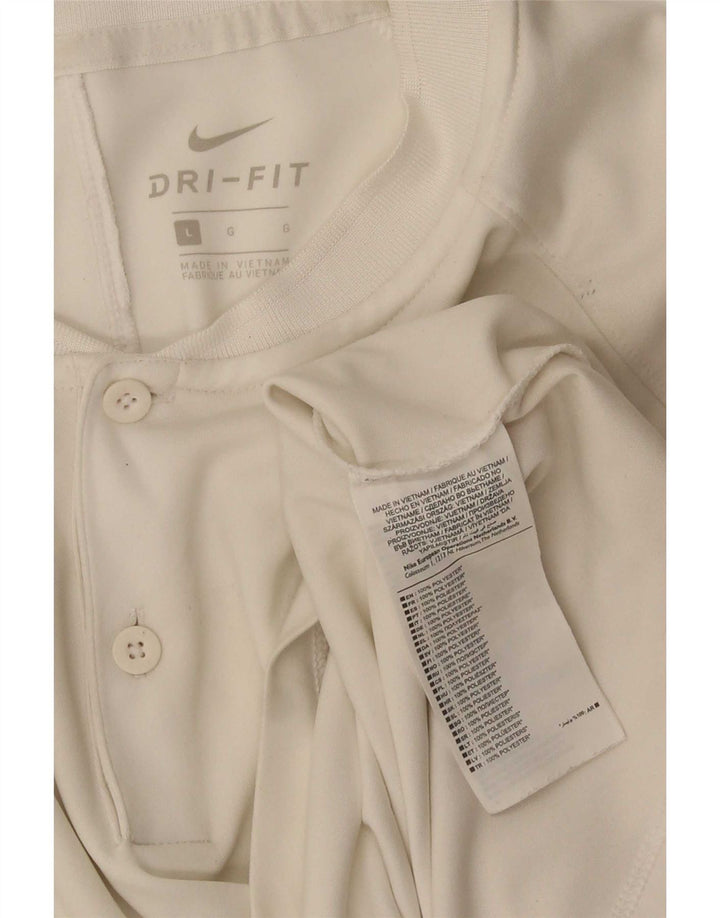 Camiseta masculina Nike grande poliéster branco