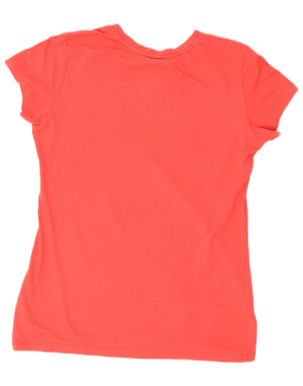 Camiseta feminina estampada Champion UK 14 grande vermelha