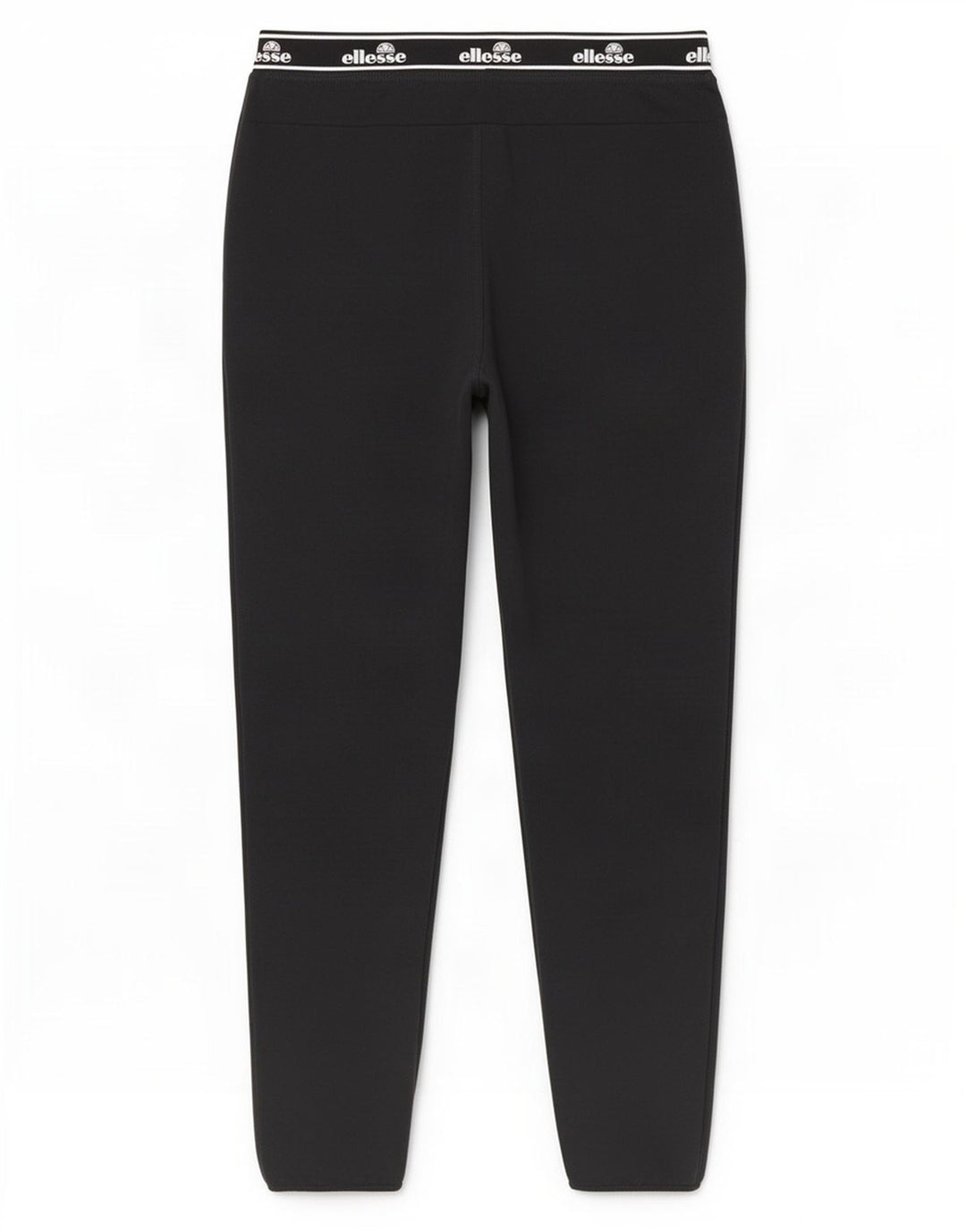 Calça de treino masculina Ellesse com estampa gráfica grande de algodão preto