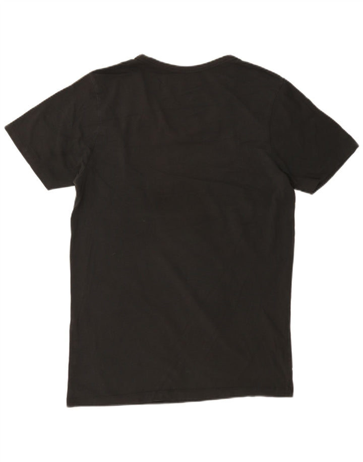 Camiseta masculina Jack & Jones grande preta