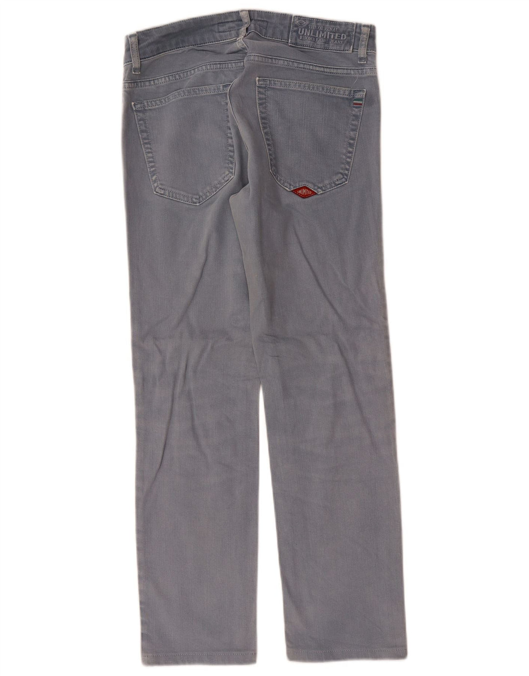 Calça jeans reta masculina UNLIMITED W29 L28 algodão azul