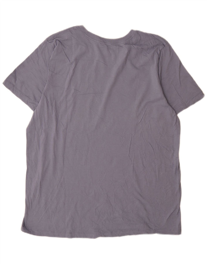 Camiseta Nike masculina gráfica Top XL azul marinho algodão