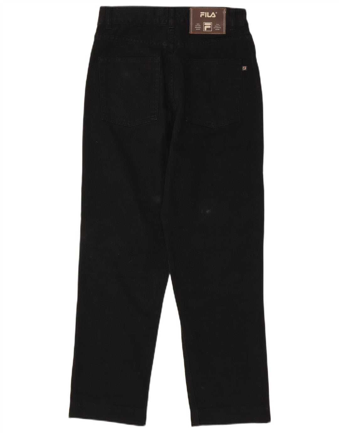 Fila Jeans Tapered Feminino IT 42 Médio W28 L27 Preto