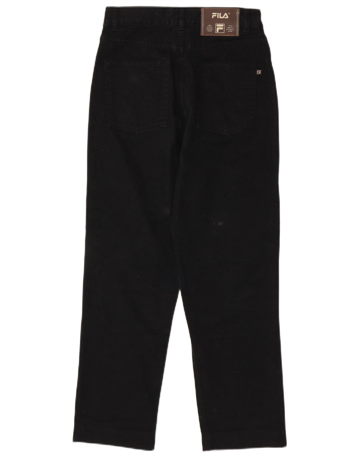 Fila Jeans Tapered Feminino IT 42 Médio W28 L27 Preto