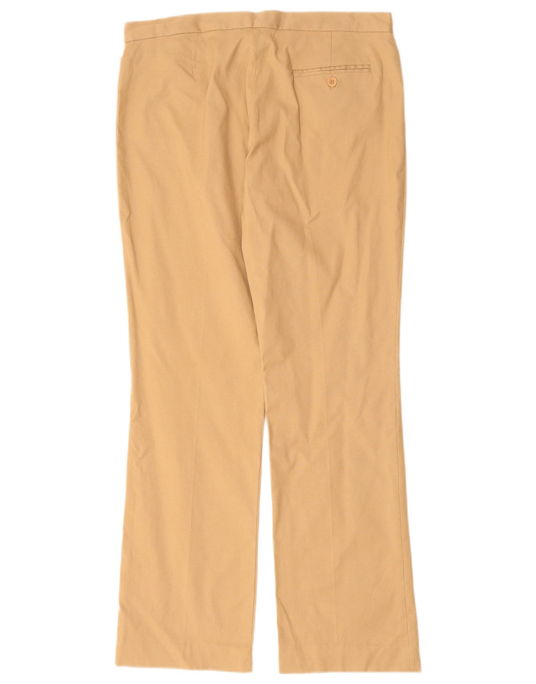 Calça casual feminina French Connection UK 12 médio W32 L30 bege