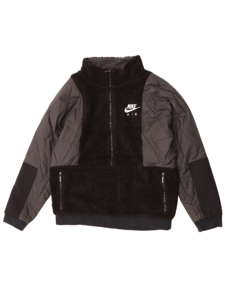 Jaqueta Nike Boys Pullover Fleece 13-14 Anos XL Preto Poliéster