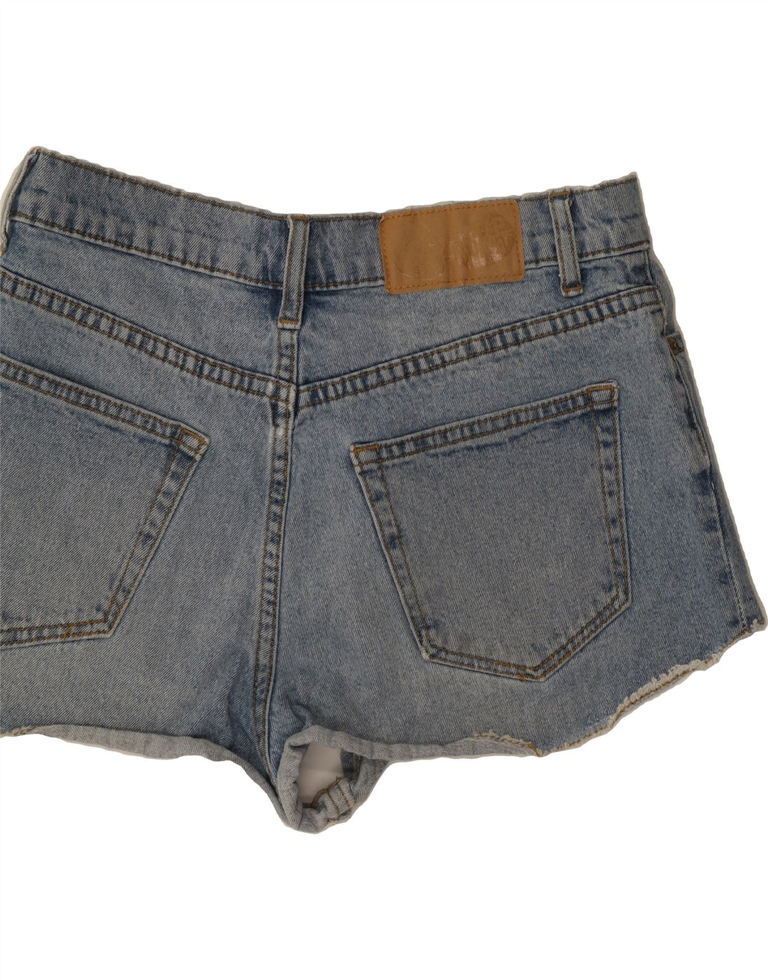CHEAP MONDAY Womens Denim Shorts W26 Small Blue Cotton Vintage Cheap Monday and Second-Hand Cheap Monday from Messina Hembry 