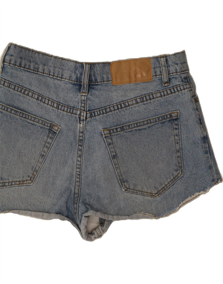 CHEAP MONDAY Womens Denim Shorts W26 Small Blue Cotton Vintage Cheap Monday and Second-Hand Cheap Monday from Messina Hembry 