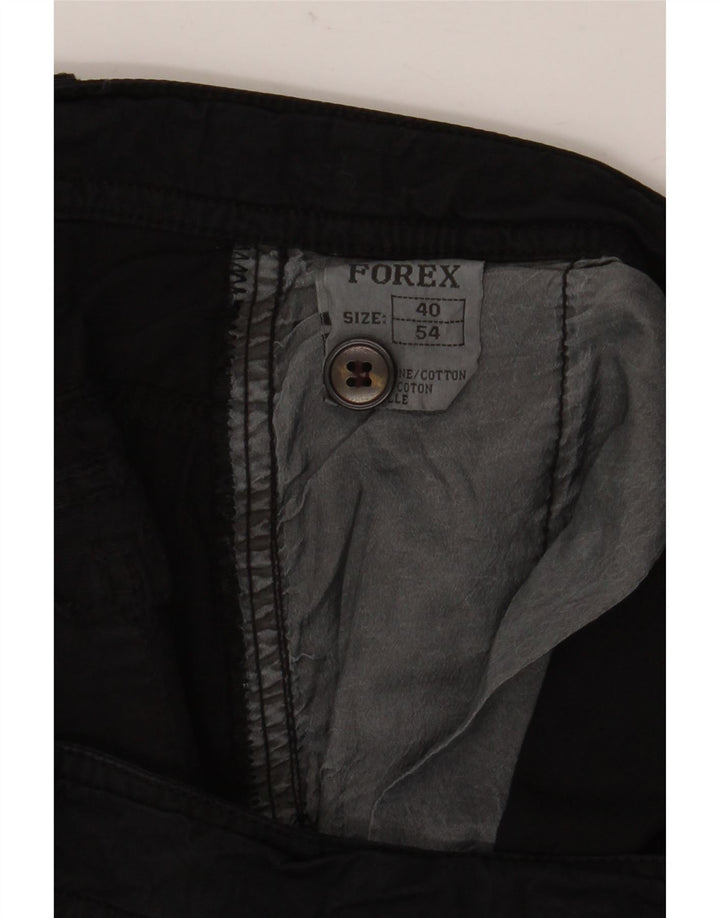 Shorts cargo masculinos Forex W40 XL algodão preto