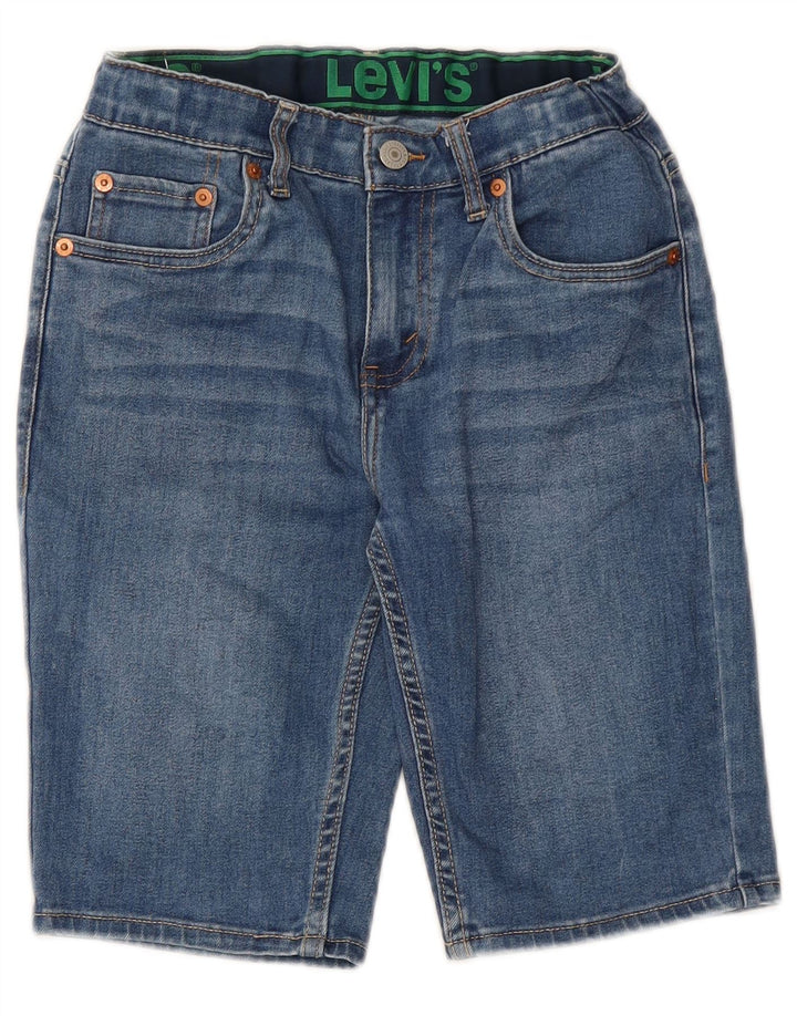 Shorts jeans LEVI'S para meninos 11-12 anos W24 algodão azul