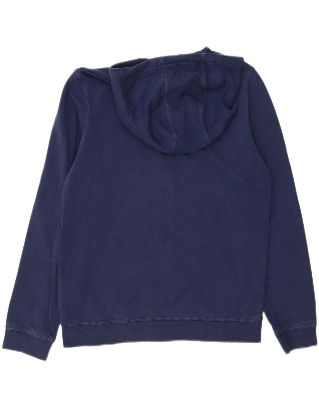 Suéter feminino Nike com capuz e zíper UK 18 XL azul marinho algodão