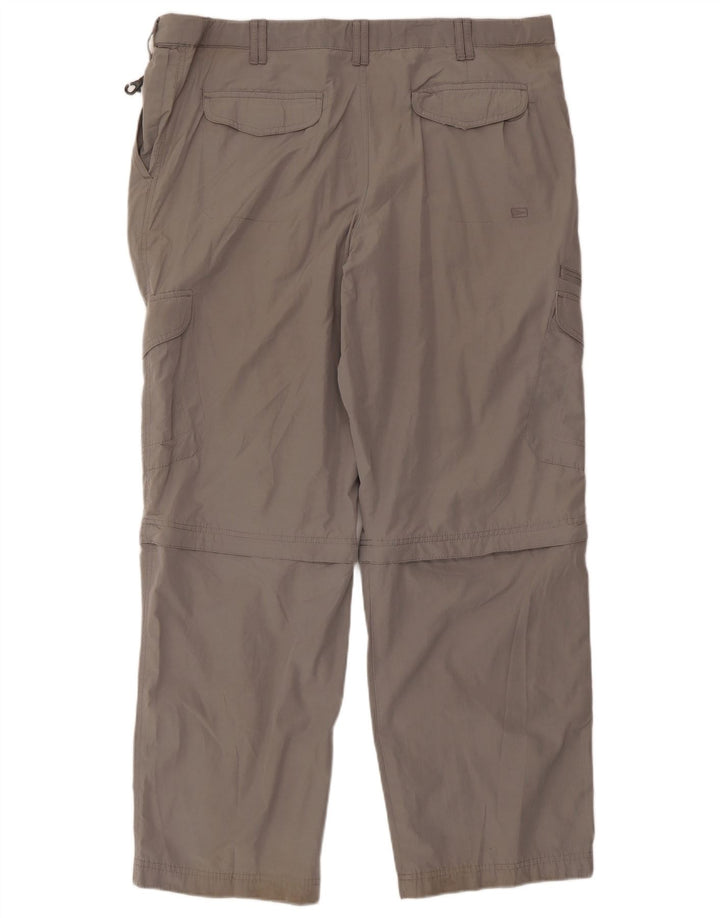 Calça cargo masculina reta MARKS & SPENCER W40 L31 cinza poliamida