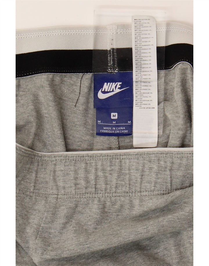 Leggings femininas NIKE Graphic cinza médio algodão esportivo
