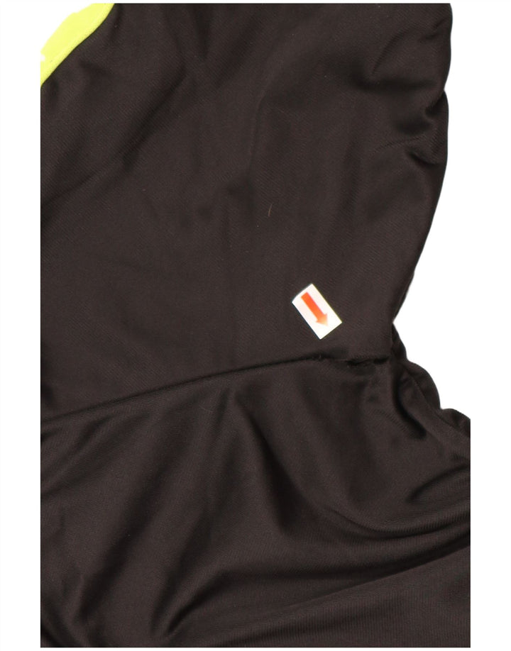 Jaqueta KAPPA Boys Graphic Tracksuit 15-16 Anos Preto Colorblock