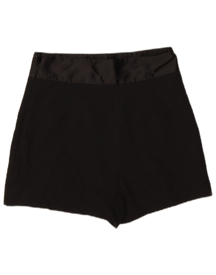 Zara Shorts feminino casual médio W28 preto
