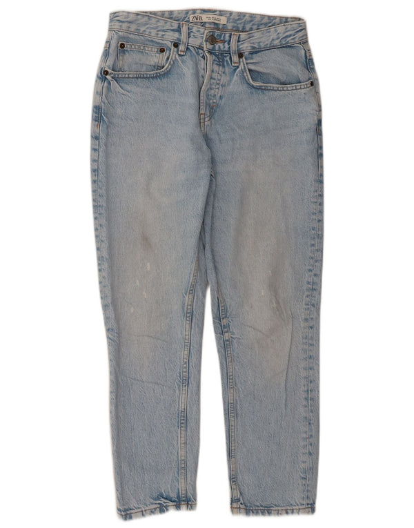Zara Mens Slim Jeans EU 36 XS W29 L26 Azul Algodão