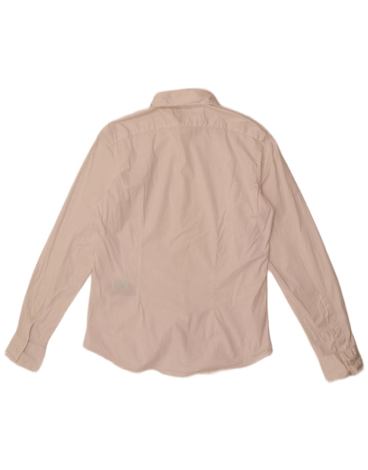 Camisa masculina Gas grande algodão branco