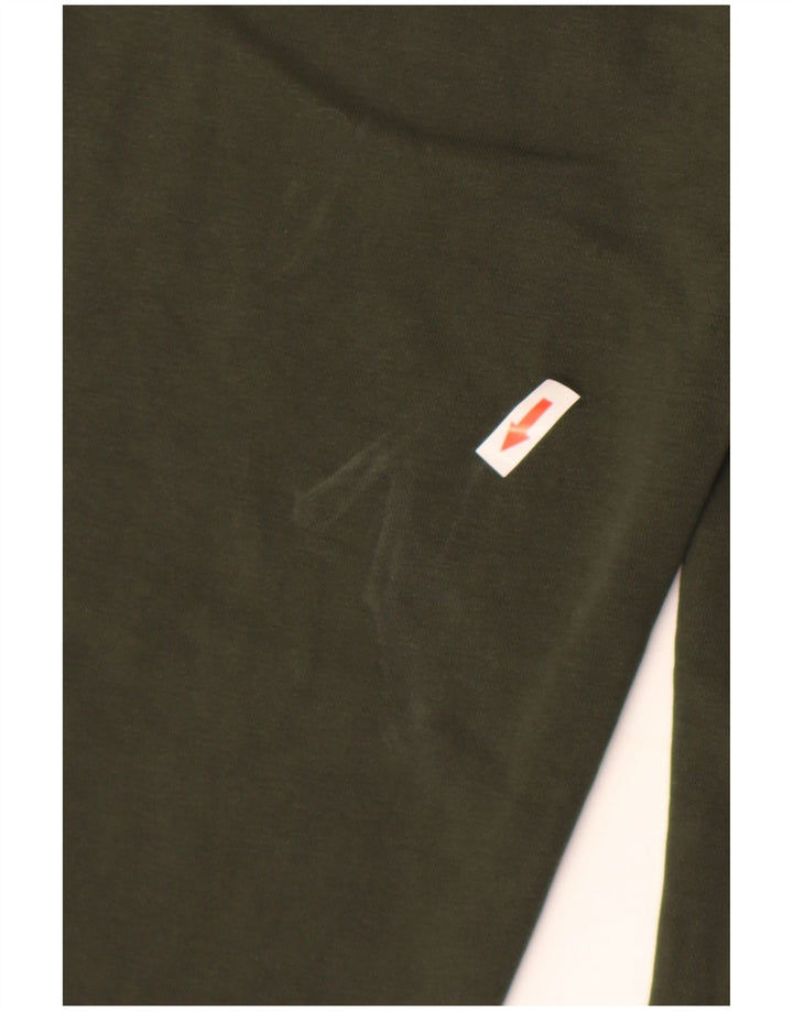 Calça de treino masculina Ellesse Joggers pequeno algodão cáqui