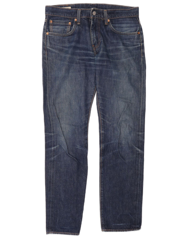 Levi's Masculino 511 Slim Jeans W31 L32 Azul Marinho Algodão