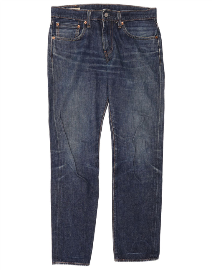 Levi's Masculino 511 Slim Jeans W31 L32 Azul Marinho Algodão