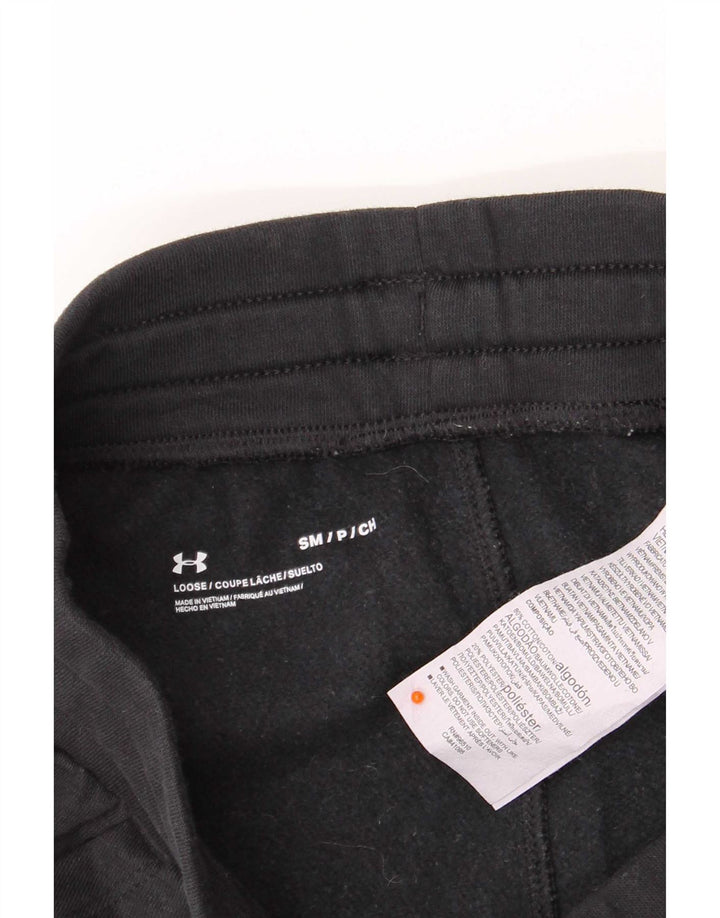 Calça de treino masculina Under Armour joggers pequeno algodão azul marinho