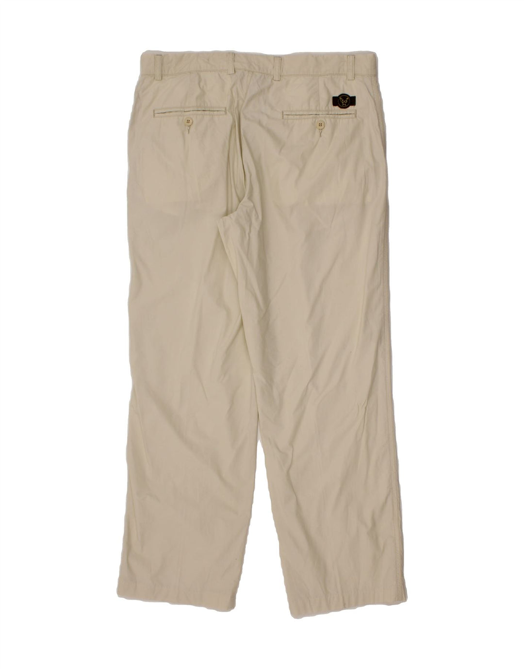 AVIREX Mens Straight Chino Trousers W34 L27 Off White Cotton Vintage Avirex and Second-Hand Avirex from Messina Hembry 