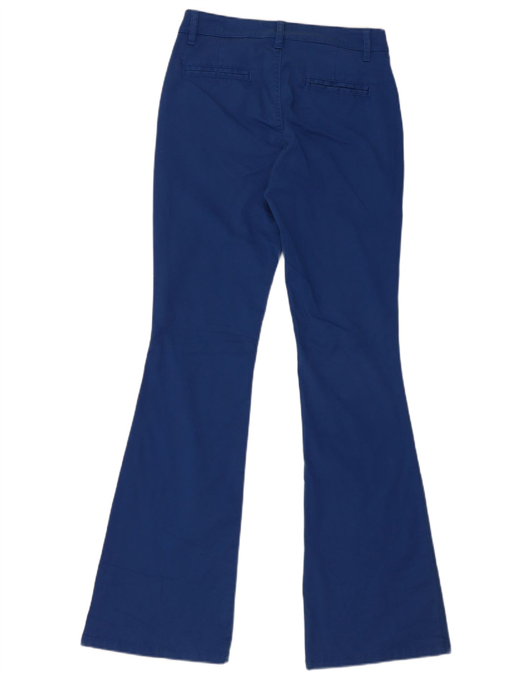 Calça Chino Feminina BENETTON UK 6 XS W26 L33 Azul Algodão