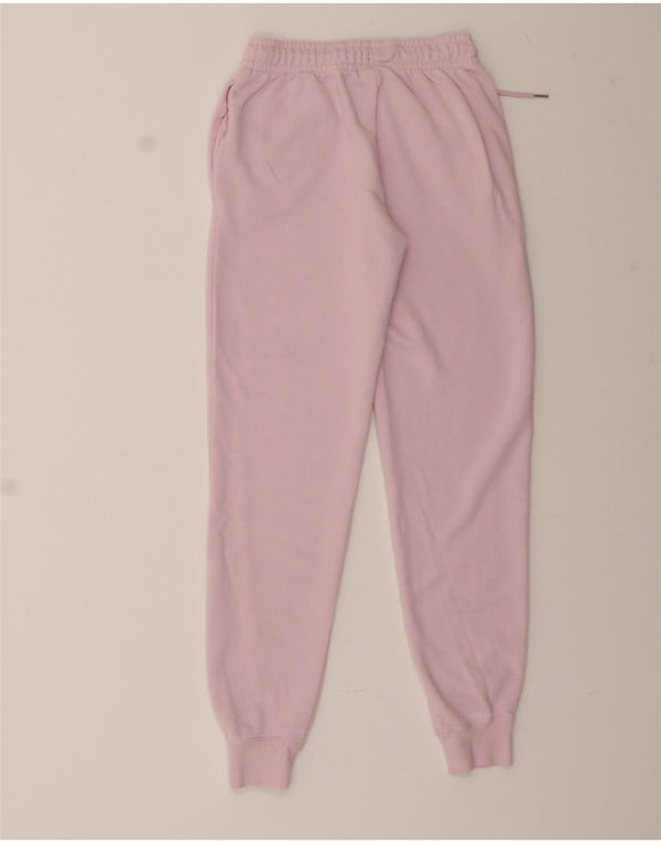 Calça de treino feminina Nike Joggers UK 6 XS rosa algodão