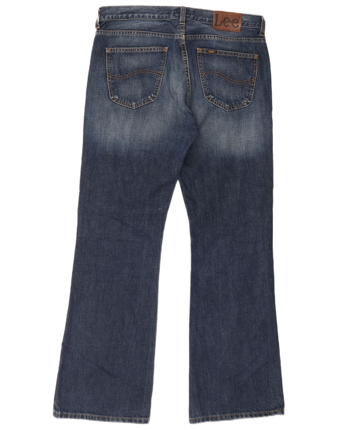 Lee Mens Denver Bootcut Jeans W36 L32 Azul Marinho Algodão