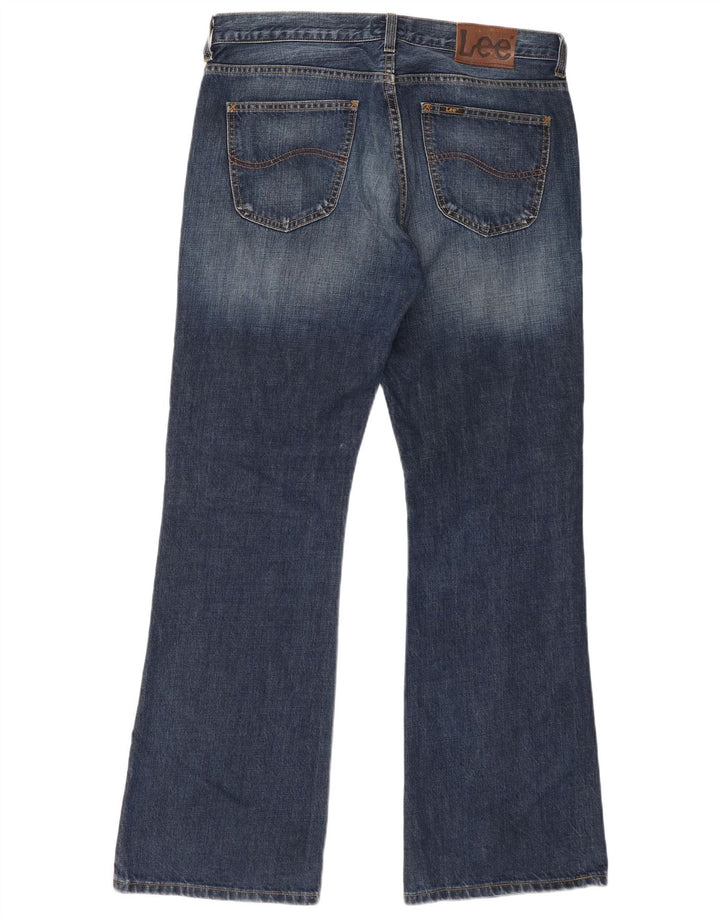 Lee Mens Denver Bootcut Jeans W36 L32 Azul Marinho Algodão