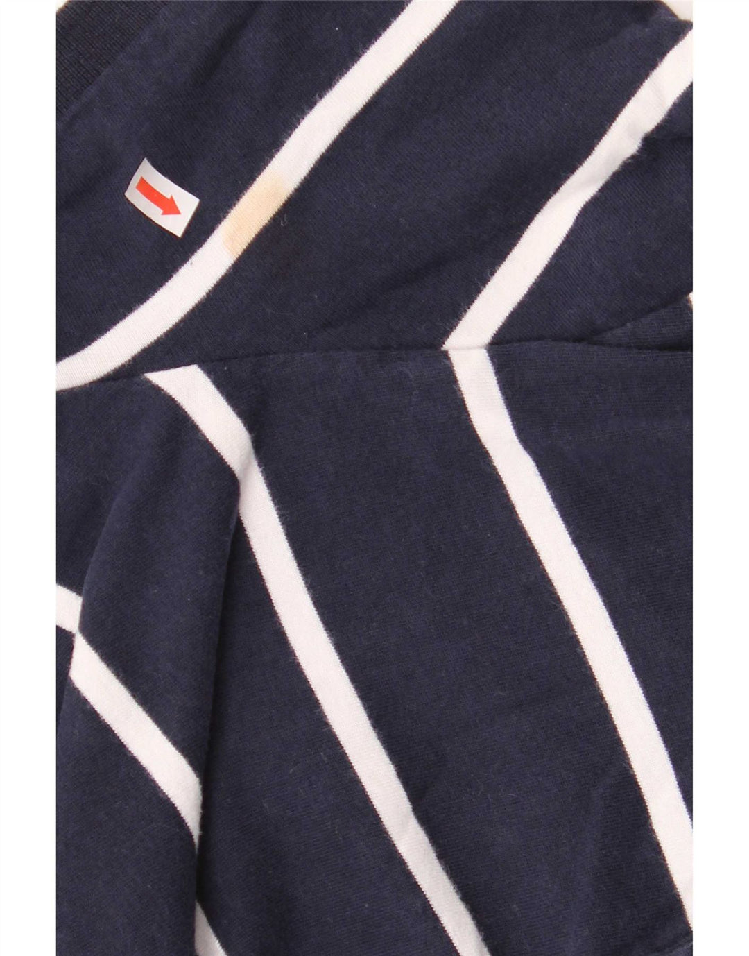 Camisa polo masculina Superdry médio algodão listrado azul marinho
