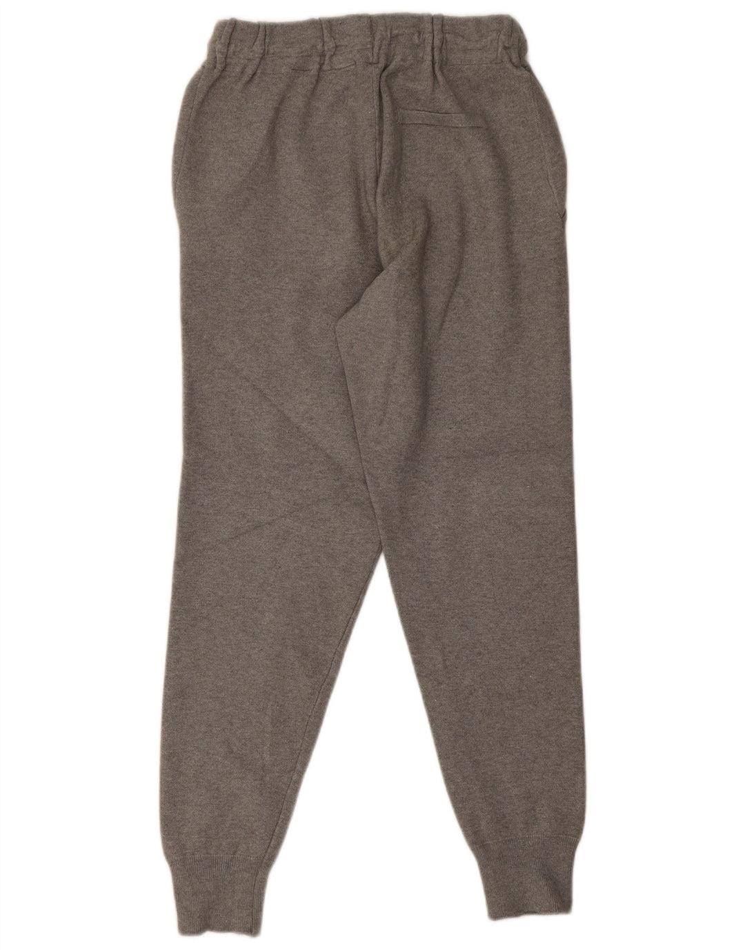 Calça de treino masculina Zara Joggers pequena viscose cinza