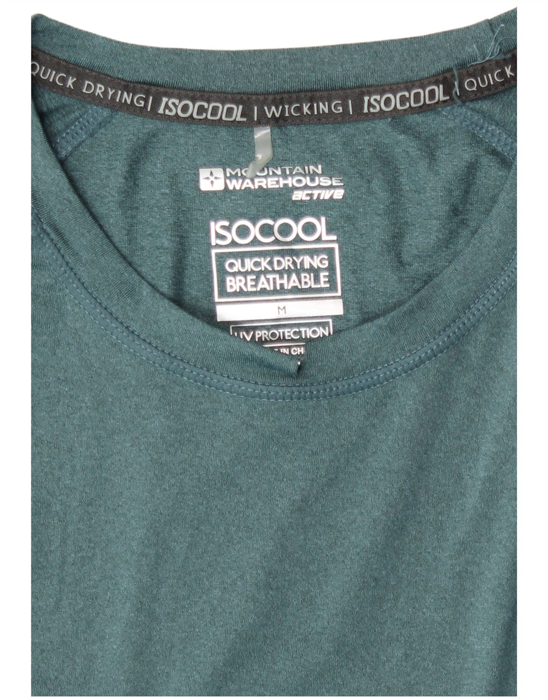 Camiseta masculina Mountain Warehouse azul médio