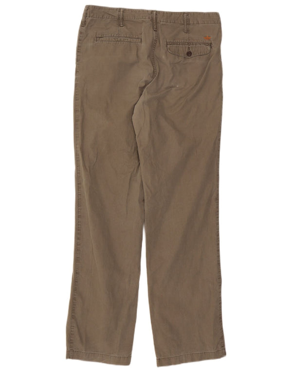 Calça jeans masculina Dockers reta W33 L34 algodão cáqui