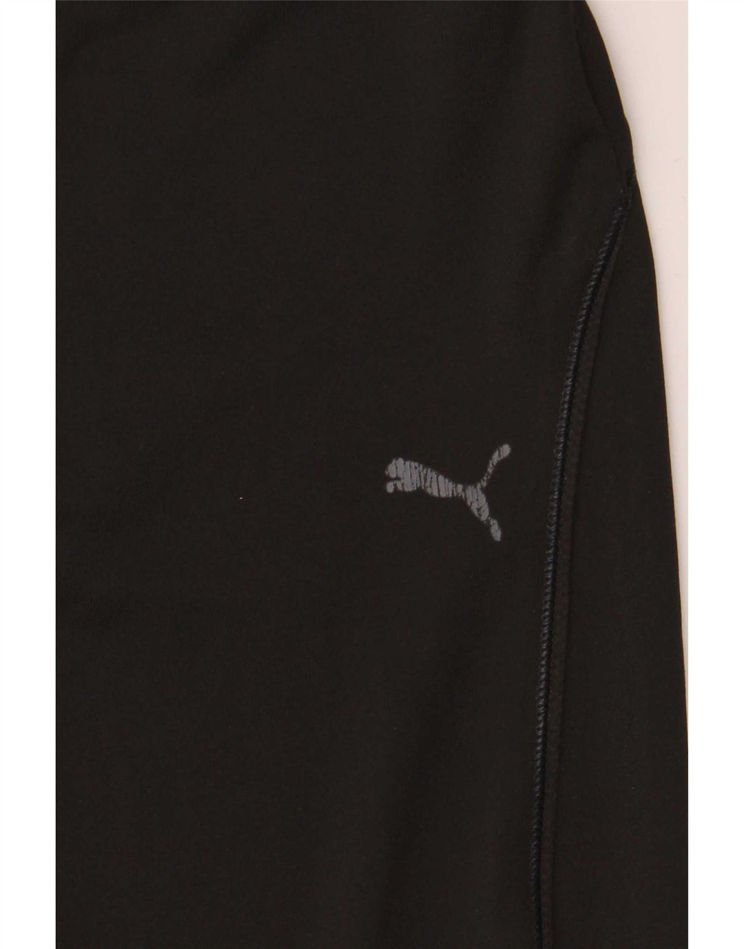 Calça de treino feminina Puma Flare UK 12 poliéster preto médio