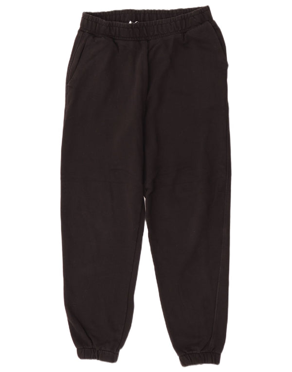 Zara Calça de treino masculina Joggers médio preto algodão