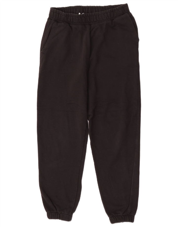 Zara Calça de treino masculina Joggers médio preto algodão
