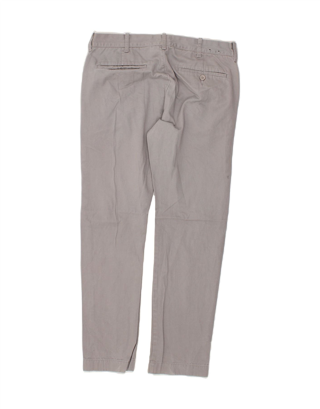 J. CREW Mens Driggs Slim Chino Trousers W31 L30  Grey Cotton Vintage J. Crew and Second-Hand J. Crew from Messina Hembry 