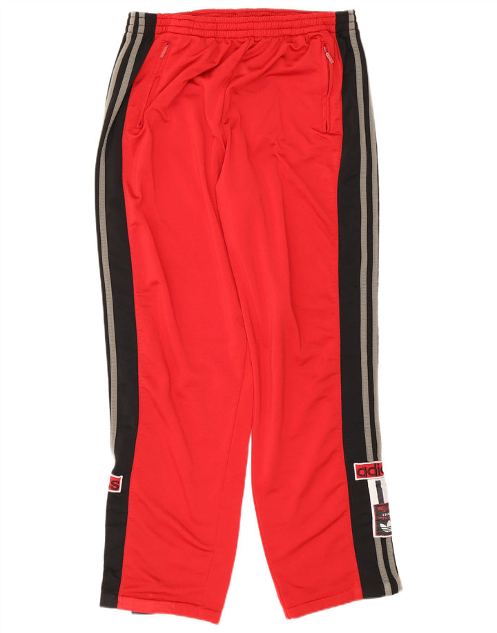 Calça Adidas Masculina Graphic Treino Médio Vermelho Colorblock Poliéster