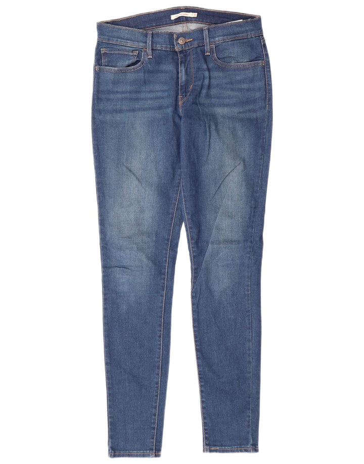 Calça jeans feminina LEVI'S 710 Super Skinny W30 L32 azul algodão