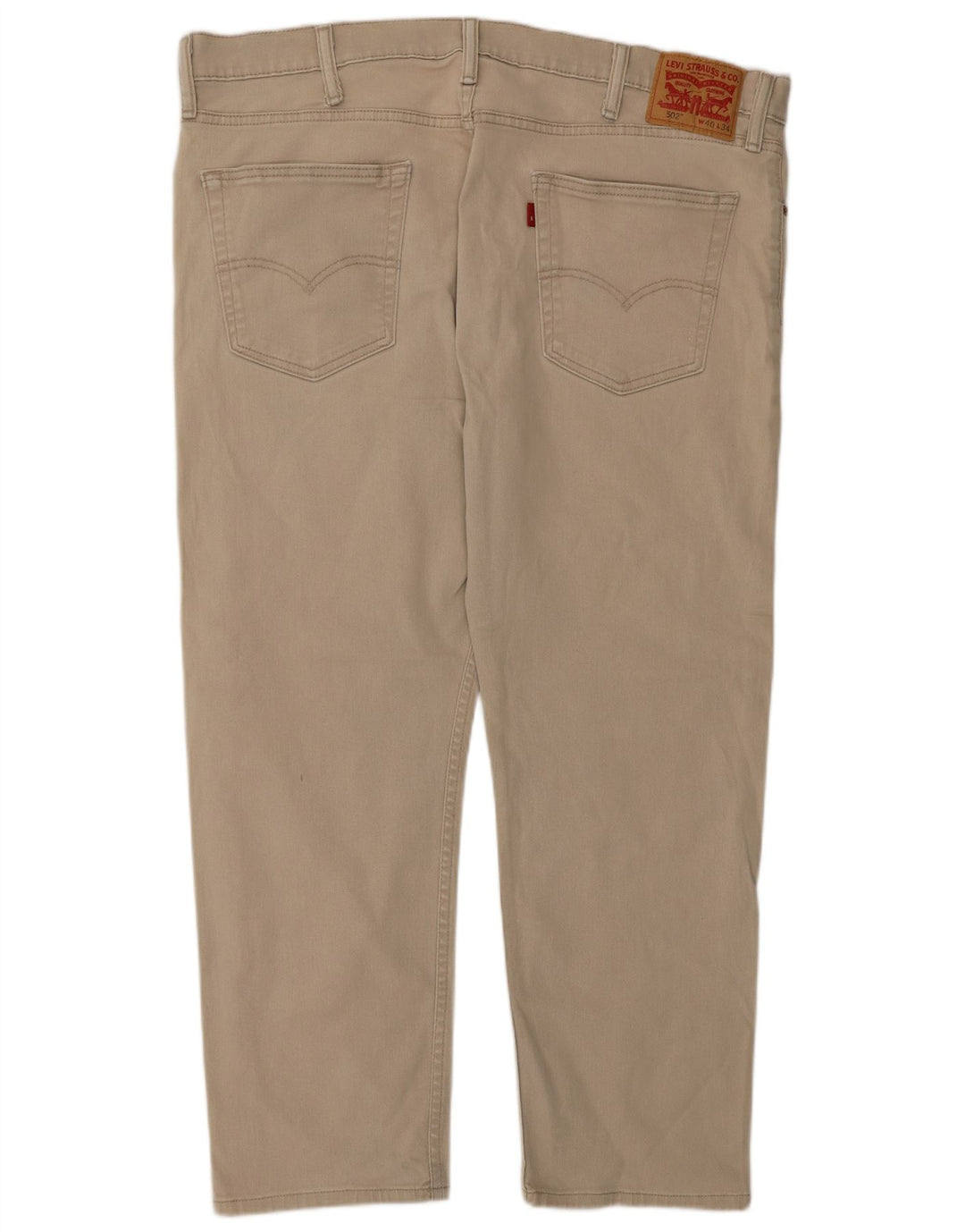 Jeans Levis 502 Tapered Masculino W40 L27 Bege
