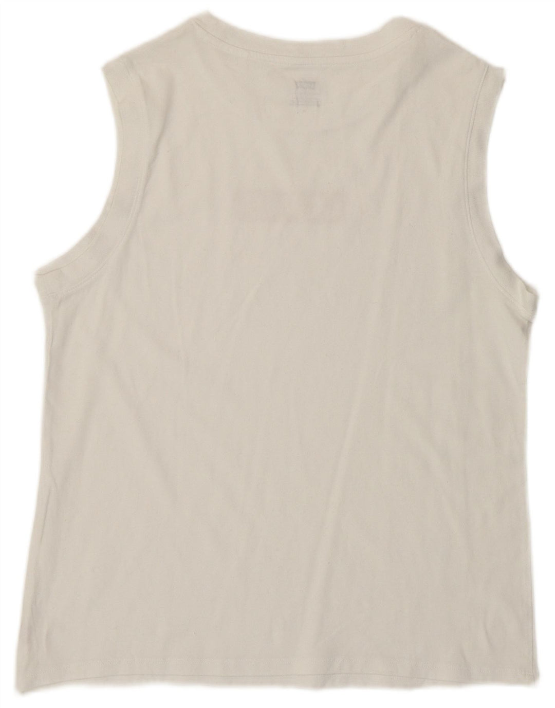 Camiseta feminina gráfica LEVI'S UK 12 médio branco