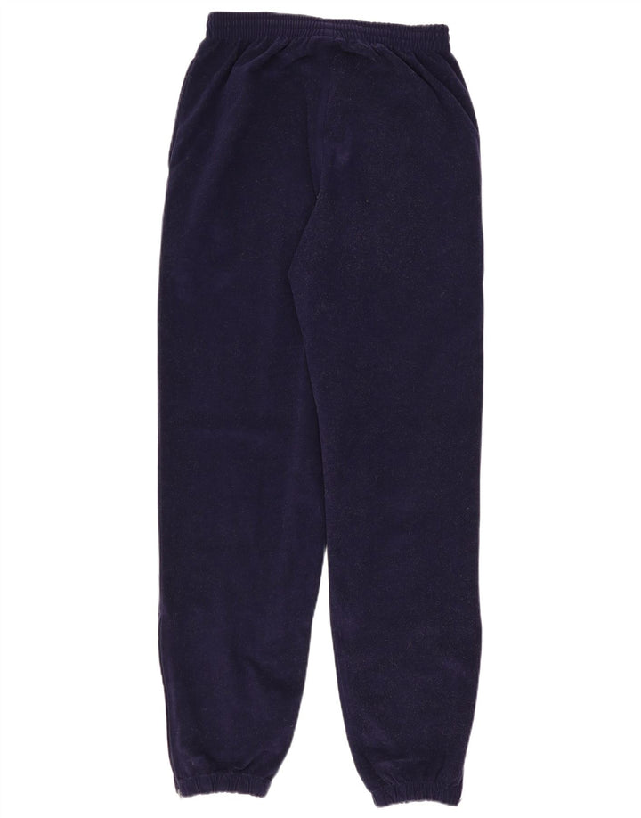 Calça esportiva masculina de veludo UMBRO, calça jogger médio azul marinho