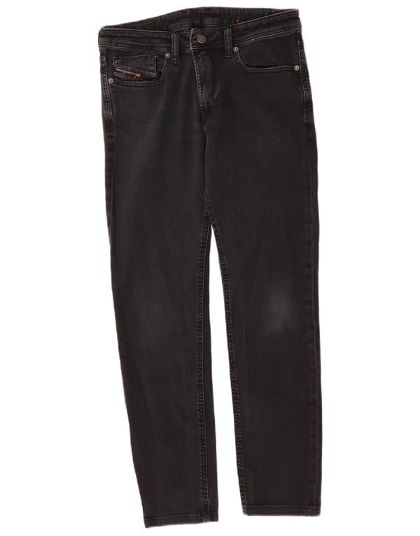 Jeans Slim Feminino Diesel W30 L29 Algodão Preto